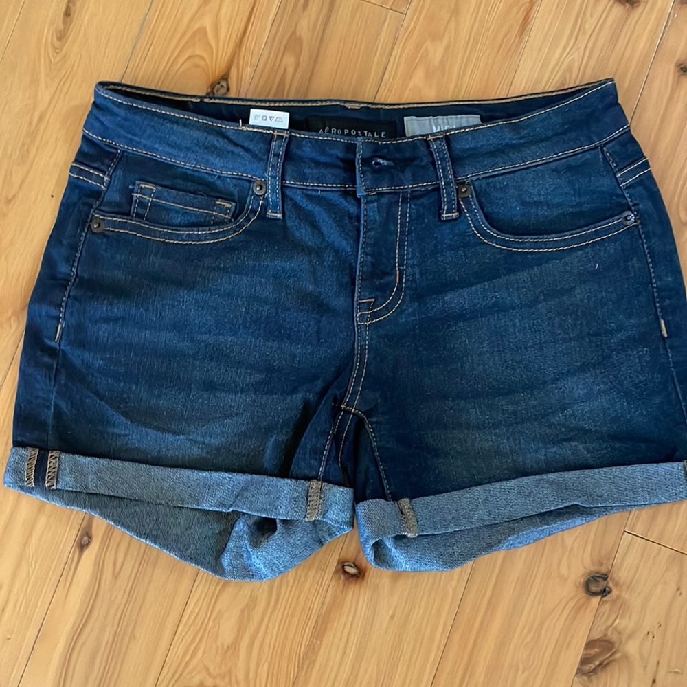 Aeropostale midi jean shorts, like new condition